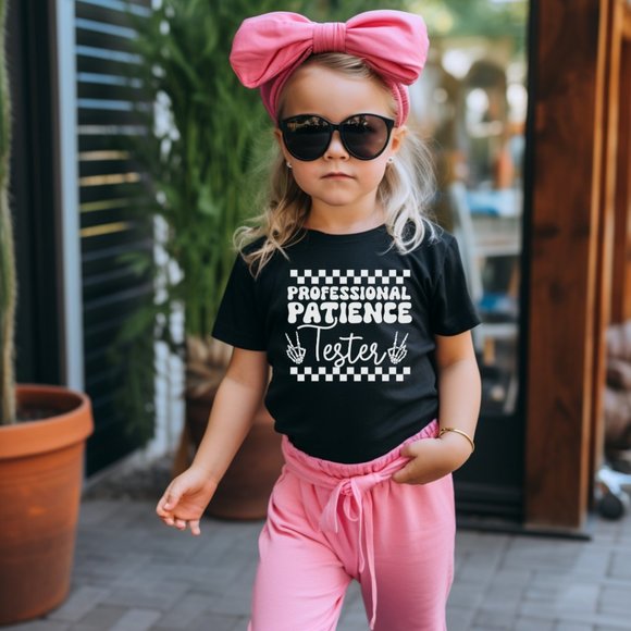 Proffessional Patience Tester Youth & Toddler Tee - Picture 2 of 4